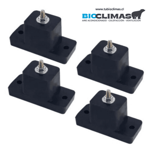 Soporte Piso Goma Aire Acondicionado 9000 a 24000 BTU
